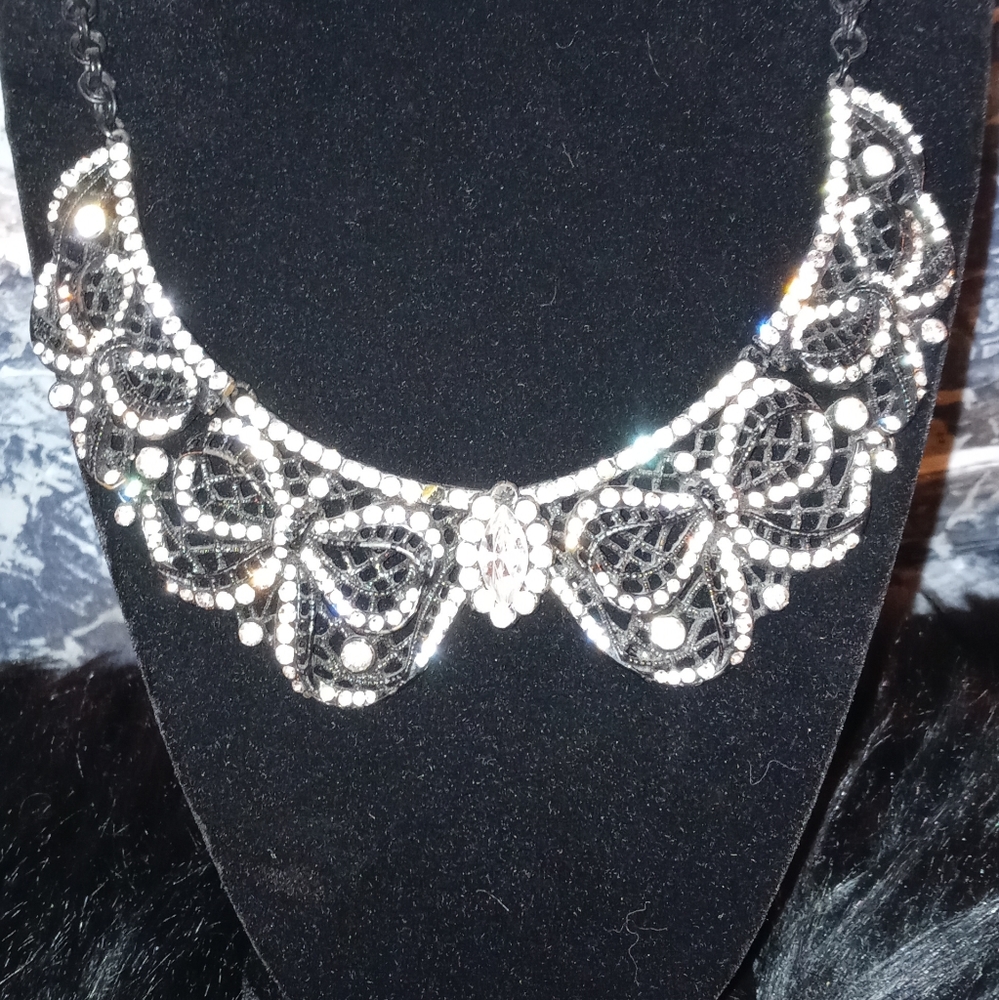 Rhinestone necklace